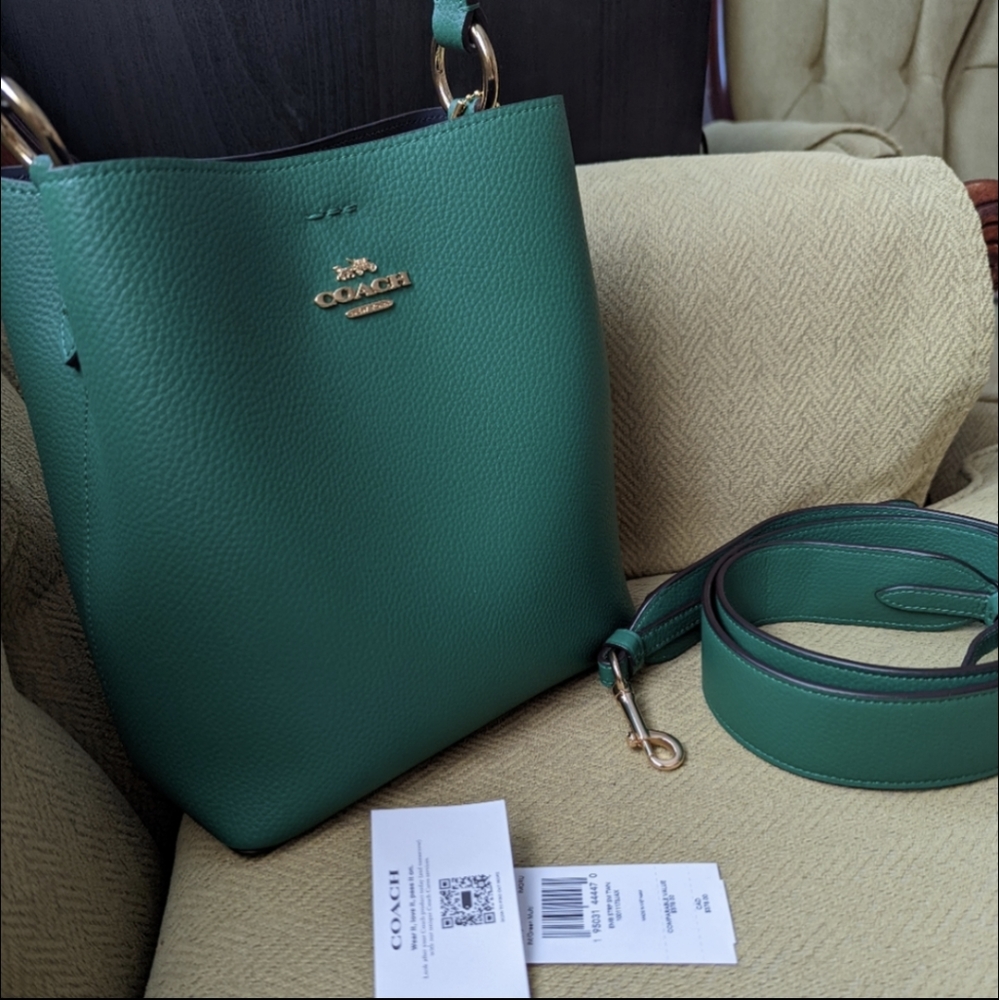 Coach Small Town Bucket Bag w/ Diary Embroidery
